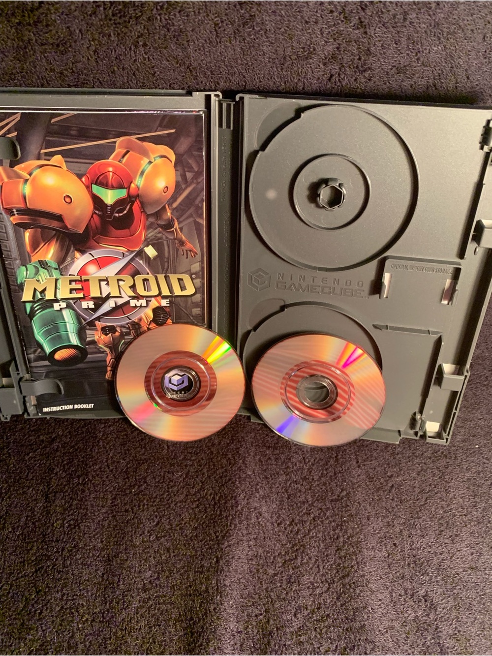 Nintendo GameCube Metroid Prime with Bonus Disc & Metroid Prime 2 Echos - Picture 7 of 10